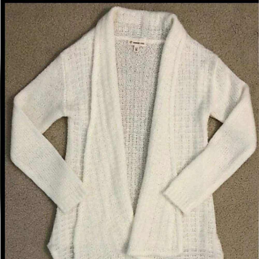 Tucker + Tate Ivory Waterfall Cardigan  Sz. M